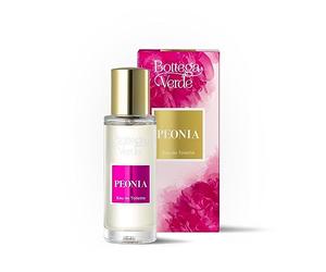Bottega Verde - Peonia, Eau de Toilette, Profumo Donna, 30 ml | Profumo Donna dalla Fragranza al Fiore di Peonia, Linea Fragranze di Natura