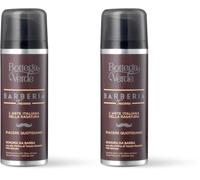 Bottega Verde - Schiuma da Barba, Barberia Toscana, per Pelli Delicate, 200 ml, Previene Secchezza e Irritazioni, Formula Delicata con Olio d'Oliva di Tenuta Massaini (Confezione da 2)