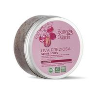 Bottega Verde - Scrub Corpo, per Pelli Normali, Uva Preziosa, 200 ml | Trattamento Levigante, con Estratto di Iperfermentato di Uva Rossa, Vinaccioli e Zucchero di Canna