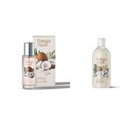 Bottega Verde - Set Cocco con Eau de Toilette Donna 30 ml e Bagnodoccia 400 ml - Routine Completa Corpo e Fragranza Esotica e Avvolgente
