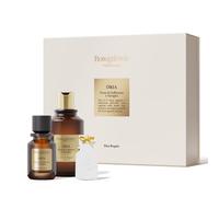 Bottega Verde - Set Regalo Òria, Olio da Bagno e Eau de Parfum 50 ml | Confezione Regalo con Olio da Bagno 250 ml, Eau de Parfum 50 ml Zafferano e Vaniglia e Decoro in Gesso