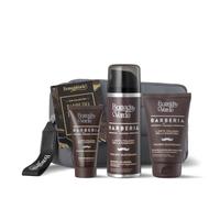 Bottega Verde - Set Regalo Uomo Barberia Toscana con Beauty, Shampodoccia 50 ml, Schiuma da Barba 200 ml e Balsamo Dopobarba 75 ml, Idea Regalo