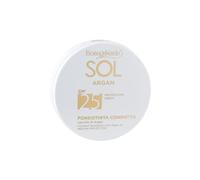 Bottega Verde - SOL Argan, fondotinta compatto, 9 ml, con olio di Argan, SPF25, naturale