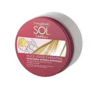 Bottega Verde Sol Capelli - Noce verde e Keratina - Maschera intensa d