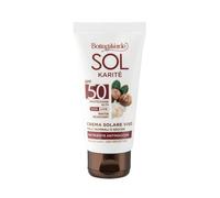 Bottega Verde - SOL Karitè, Crema Solare Viso, SPF 50, 50ml | Nutriente e Antimacchie, con Burro di Karitè, per Pelli Normali o Secche, per le Pelli Chiare e le Prime Esposizioni