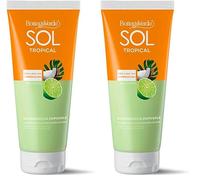 Bottega Verde - SOL Tropical, Bagnodoccia Doposole, 200 ml, Prolunga l'Abbronzatura, con Latte di Cocco e Lime, Azione Vellutante, per Tutti i Tipi di Pelle (Confezione da 2)