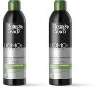 Bottega Verde, UOMO+ CAPELLI - Shampoo antiforfora - con estratti di Tea tree e Ortica - antiprurito e antiricomparsa - elimina la forfora visibile* (250 ml). (Confezione da 2)