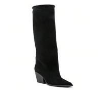 Bottes Hautes à Talon Bisauté pour Femme: Stile Western Chic ed Eleganza Citadine Una silhouette affermata e intemporaleRidefinisci la tua allure avecette collection esclusiva bottes haute conceit pou