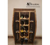 Botti/botte Cantinetta portabottiglie 10 posti 4 calici
