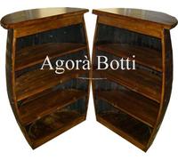 Botti/botte Cantinetta Portabottiglie e bicchieri apribile.