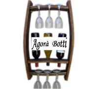 Botti/botte Doga di rovere portabottiglie