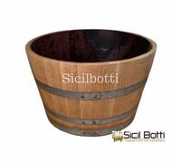 Botti/botte rovere Mezza Botte, fioriera, porta piante