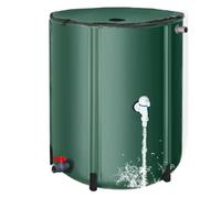 Botti Per La Raccolta Dell'acqua Piovana Da 500 Litri, Botte Pieghevole In PVC Per La Raccolta Dell'acqua Piovana, Raccoglitore Per Botti Per L'acqua Piovana Con Scala Graduata, Filtro
