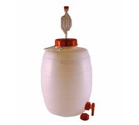 BOTTICELLA BOTTE TANICA PE HD da Lt.5 con rubinetto e gorgogliatore fermentatore