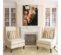 Botticelli adorazione del bambino quadro stampa tela dipinto telaio arredo casa