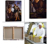 Botticelli Pallade e il centauro quadro stampa tela dipinto telaio arredo casa