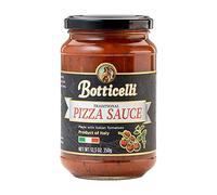 Botticelli Salsa per pizza italiana di alta qualità per un autentico gusto italiano - Salsa per pizza cheto a basso contenuto di carboidrati a basso contenuto di carboidrati - 1 confezione, 12 once