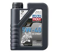 Bottiglia 1L Olio Liqui Moly HC Sintetico 5W-40 Per Moto Ricambi Ciclomotore