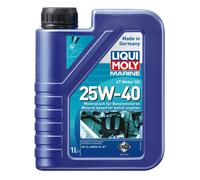 Bottiglia 1l Olio Motore 4t Marine Minerale LIQUI MOLY 25w-40 Api