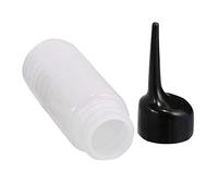 Bottiglia applicatore a colori per capelli, bottiglia di applicatore per capelli, bottiglie di olio trasparente a frotta per le perdite in plastica, bottiglia di applicatore per punta lunga per appli