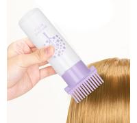 Bottiglia applicatore per pettine a s - Pettine per olio per capelli 180 ml | Applicatore per bottiglie per tintura per capelli, acqua, liquido, olio, prodotti per la colorazione dei capelli, Uozonit