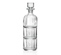 Bottiglia Brandani fusion e bicchieri crystal glass