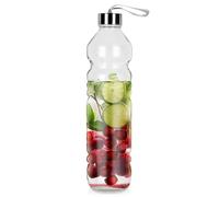 Bottiglia Caraffa Flacone vetro per acqua succo limonata frullati 1,1 L