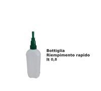 Bottiglia con dosatore 0,8 lt. per carico acqua per ferri da stiro Battistella ricambio originale Battistella