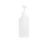 Bottiglia con Dosatore Facile da Usare, Pompa 1100ML 8cc | Trasparente, Graduato, Dosatore a Pressione, per Caffetteria