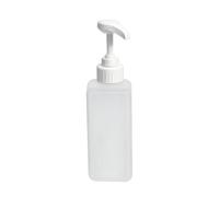 Bottiglia con Dosatore Preciso Dispenser, 600ML Pompa 8cc | Trasparente, Graduato, Bottiglia con Pompa, per Cu, Caffetteria, Bar, operatori di bar, Ristoratori