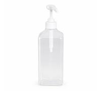 Bottiglia con Dosatore Preciso Dispenser, Pompa 5cc 1100ML | Trasparente, Graduato, Flacone Dosatore, per Bar, operatori di bar