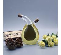 Bottiglia con due beccucci, contenitore 2 in 1, 9,4 cm x 14 cm, robusto