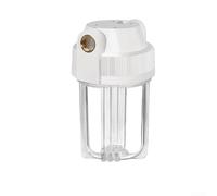 Bottiglia con filtro dell'acqua in PET da 12,7 cm con design trasparente, pre-filtro efficiente per una migliore qualità dell'acqua potabile (1/2")