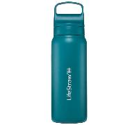Bottiglia con Filtro per Acqua LifeStraw Go 2.0 in Acciaio Inox 24oz Laguna Teal LGV42STLWW