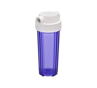 Bottiglia con filtro trasparente da 10 pollici, prefiltro for purificatore d'acqua, accessori universali for purificatore d'acqua da cucina 1/4, 1/2 per sottolavello(1/4)