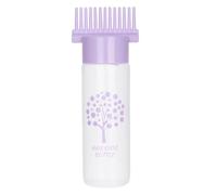 Bottiglia con pettine, 180 ml, applicatore per bottiglie di radici, per tinture per capelli, acqua, liquido, olio, pettine per radici, prodotti per tinture per capelli, salone di casa