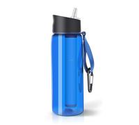 Bottiglia d ' acqua filtrata, filtro da 0, 01 riutilizzabile purificatore riutilizzabile per escursioni, viaggi, campeggio, filtro