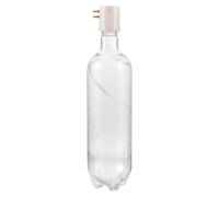 Bottiglia D’acqua Odontoiatrica 1000ml in Plastica Traslucida | Coperchio e Tubo, Facile da Fissare e Riporre, per Cliniche Odontoiatriche e Procedure Colore Casuale