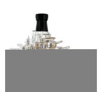 Bottiglia Da Liquori | 350ml Bottiglia Vuota A Tema Nave Da Guerra,Bottiglie Vuote - Per Bar Di Whisky Festa Di Compleanno Matrimonio Riunione Di Lavoro