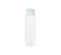 Bottiglia da viaggio da spremere per gel doccia e dentifricio, ricaricabile, a prova di perdite, dispenser comprimibile, accessori per tubi, 30 ml, blu