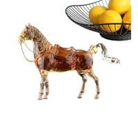 Bottiglia da whisky a forma di forma - Conservazione degli alcolici da 9,84 pollici | Trasparente Elegante Bar - Elegante bevanda per casa feste e sala da pranzo presentazione