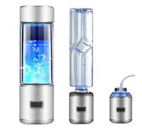 Bottiglia D'acqua All'idrogeno Ionizzatore Generatore Di Acqua Di Idrogeno Con Inalatore E Adattatore Per Flacone Con La Tecnologia SPE PEM Rendi Il Contenuto Di Idrogeno Fino A 4500-5000 PPB 300 Ml(S