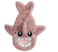 Bottiglia d'acqua calda con copertura peluche lavabile 1 litro di sacca per acqua calda carina e perdite a prova di perdite accogliente sacca morbida con apertura per le donne a sollie