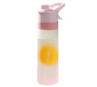 Bottiglia D'acqua Con Nebbia Spruzzante, Bottiglia D'acqua Riutilizzabile Per Palestra, Corsa A Piedi, Bicicletta, Tazza Di Spruzzo Acqua - Bottiglia D'acqua A prova di perdite 650 Ml -