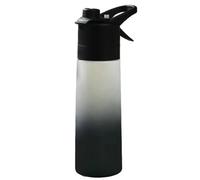 Bottiglia d'acqua con nebulizzatore spray, 650 ml, grande capacità, borraccia sportiva con nebulizzatore per idratazione all'aperto, bottiglia portatile per fitness e attività all'aperto