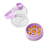 Bottiglia d'Acqua con Stampo per Ghiaccio - 400 ml Bicchiere Riutilizzabile Portatile,Bicchiere con Cestello per Ghiaccio Senza Contatto,Per Succo Whiskey Cold Brew Bevande Fredde Outdoor Palestra