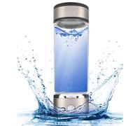 Bottiglia D'Acqua di Idrogeno, Bottiglia Portatile per Generatore di Acqua di Idrogeno, Tazza di Acqua Ricca di Idrogeno con Ricarica USB, Bottiglia di Ionizzatore D'Acqua da 420