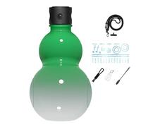 Bottiglia d'acqua di zucca, bollitore di zucca - Fiaschetta sportiva da 30 once - Flacone sportivo portatile a prova di perdite, bottiglia d'acqua da viaggio riutilizzabile di ispirazione retrò cinese