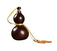 Bottiglia d'acqua di zucca, bottiglia di vino di zucca con coperchio, zucca di vino, portatile, Caffè piccolo