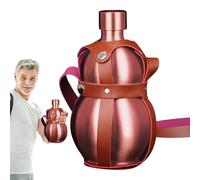 Bottiglia d'acqua Gourd - Acciaio inossidabile da 1500 ml, Bottiglia sportiva | per i viaggi, perfetta per la palestra, con manico robusto e design ergonomico, rimani idratato stile e nel